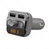 Modulator 3 IN 1 FM digital SOGO 8422, LED, Iesire duala USB, Bluetooth, Microfon incorporat, MP3,Telecomanda, Negru