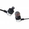 Casti Bluetooth SOGO AUR-SS-8120, V 4.2, Reincarcabile, Control pe fir, Tehnologia CVC de reducere a zgomotului de fundal, Negru