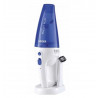 Aspirator de mana, HAEGER BULLET PLUS PV-45G.003A, 45W, 7.2 V, Wet & Dry, 0.55 L, lichid 150 ml, Autonomie 18 min, Alb/Albastru