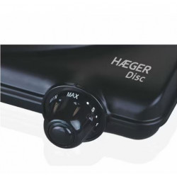 Plita electrica HAEGER TOP DISC HP-01B.012A, 1500W,1 arzator,165 mm,5 nevel temp, negru