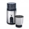 Rasnita electrica de cafea,SOGO MOL-SS-5233,2IN1,160 W,umed uscata,capacitate 85 gr,2 recipient,otel inoxidabil,negru/argintiu