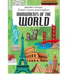 Puzzle 200 piese, 32 de figurine si poster – Monumentele Lumii, Sassi