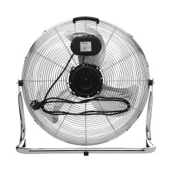 Ventilator de pardoseala industrial SOGO VEN-SS-21030 COOLWAVE, 90W, 16 Inch, 40 cm, 3 lame de aluminiu, 3 viteze, Silentios, Argintiu